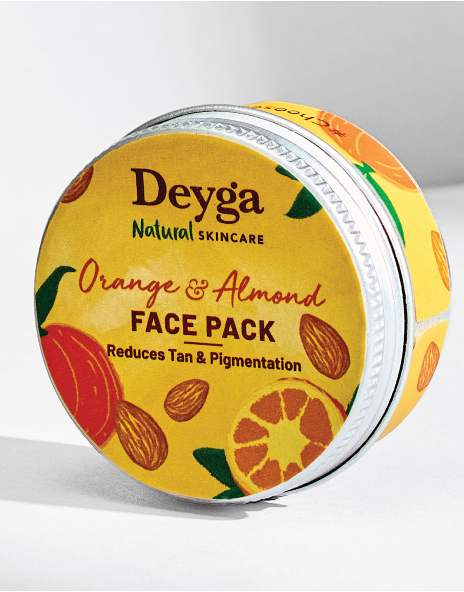 Deyga Orange & Almond Face Pack Mini - 15g image