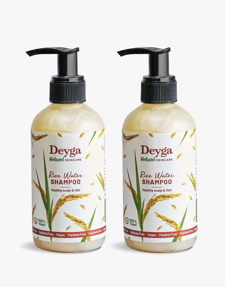 Deyga Rice Water Shampoo 220ml pack of 2