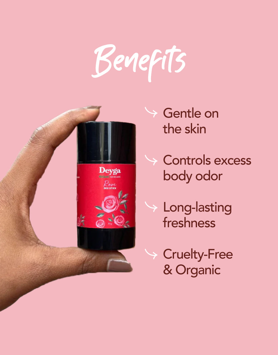 Deyga Rose Deo benefits