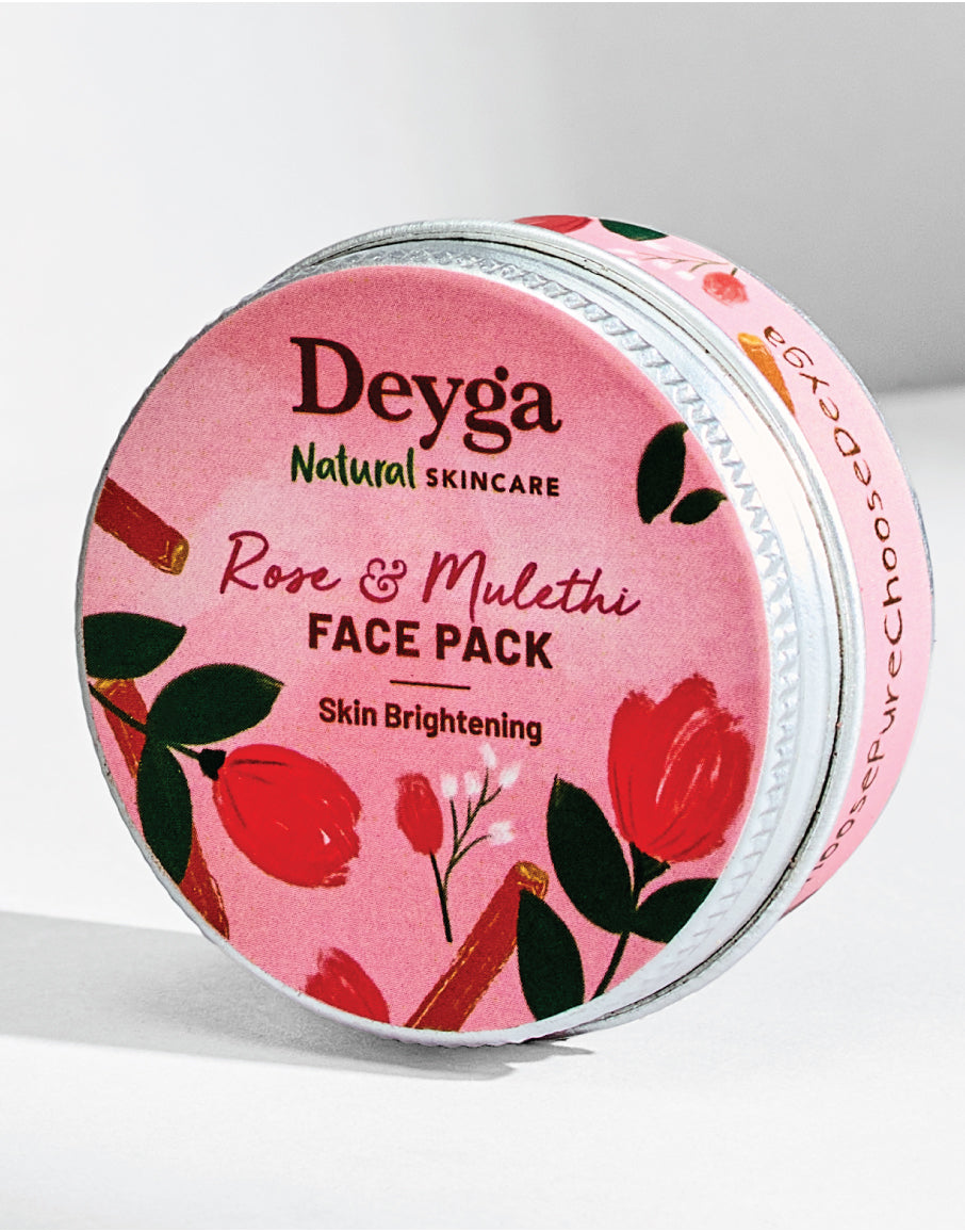 Deyga Rose & Mulethi Skin Brightening Pack Mini 15g image