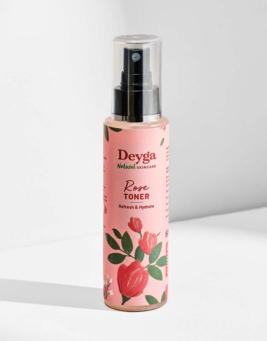 Rose water toner_Rose water toner for face_Rose water toner for oily skin_Rose water toner for dry skin_Toner for brightening
