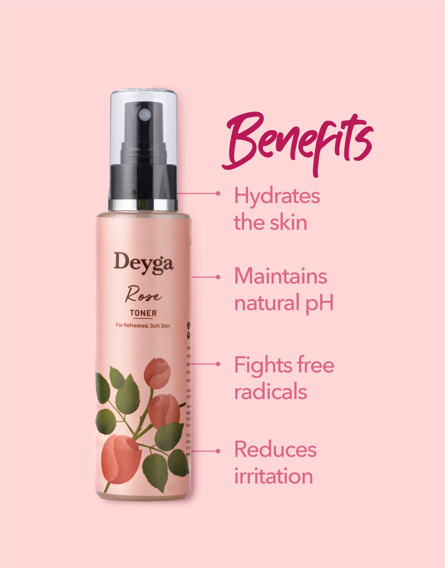 Deyga Rose Water Toner benefits