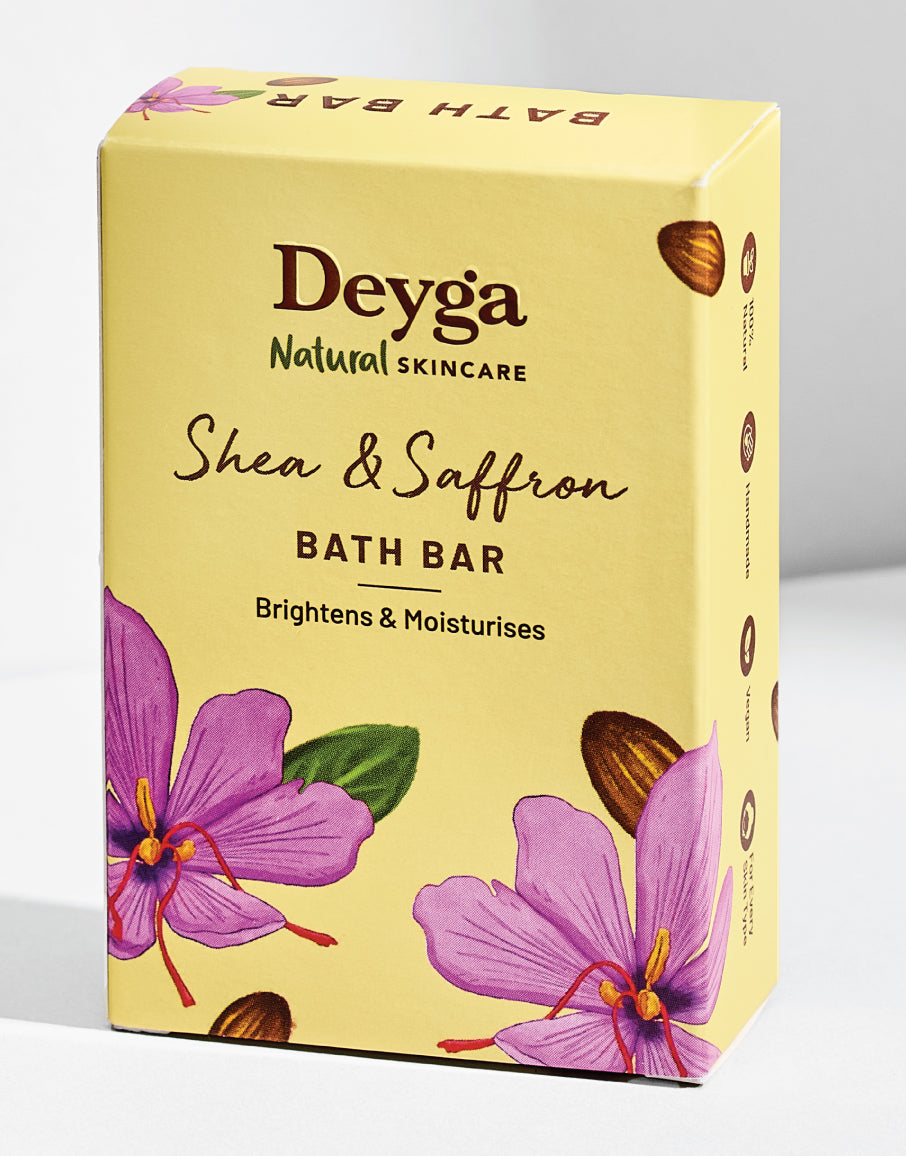 Deyga Shea Saffron Bath Bar image