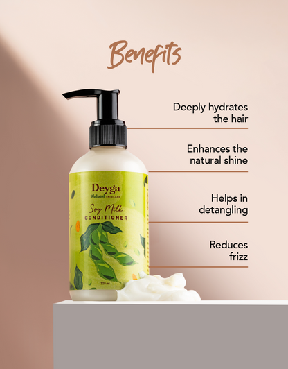 Deyga Soy Milk Conditioner 220ml benefits