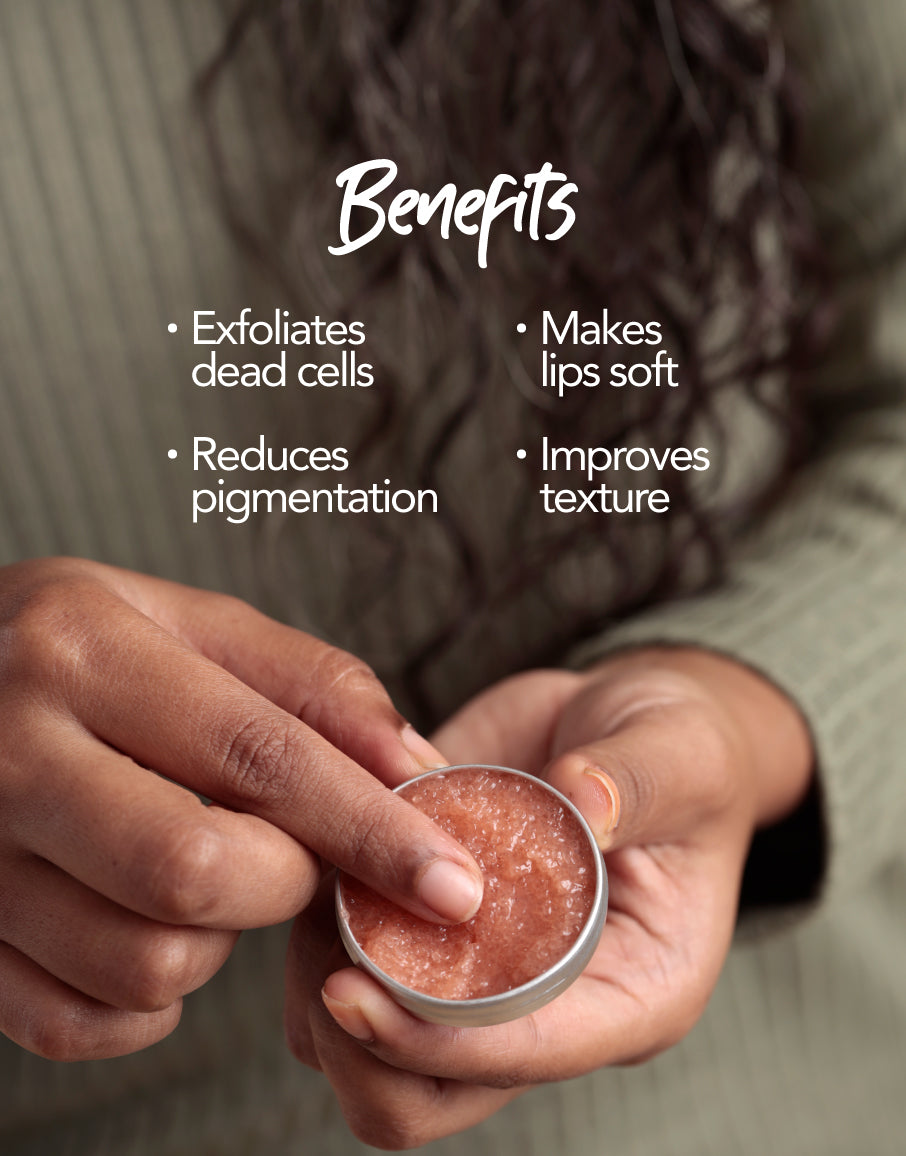 Deyga Strawberry Lip Scrub benefits