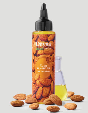 Deyga pure almond oil - best almond oil for face - best almond oil for hair - pure sweet almond oil - organic almond oil
