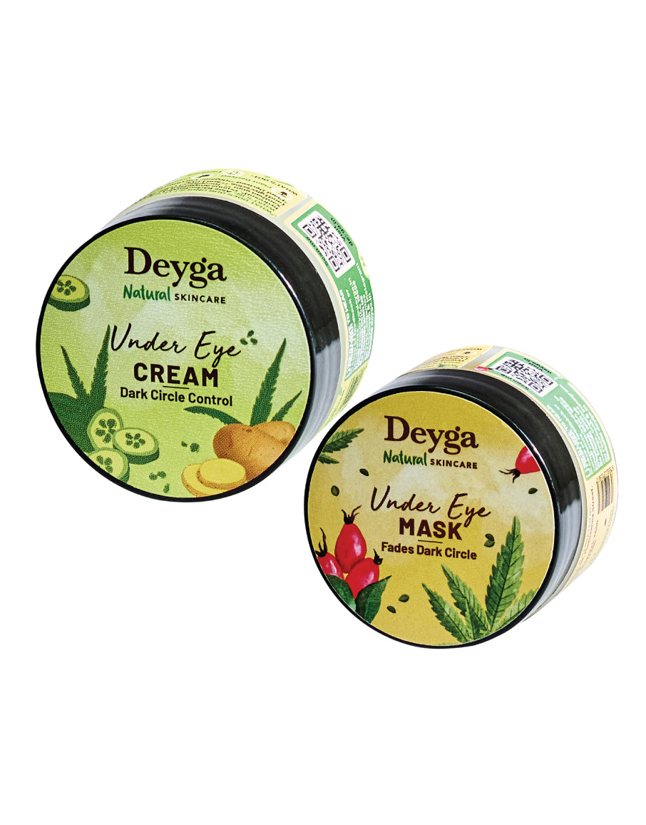 Deyga Under Eye Cream and Under Eye Mask