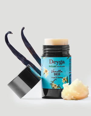 Deyga Vanilla Deodorant - solid deodorant - underarm deo stick        
