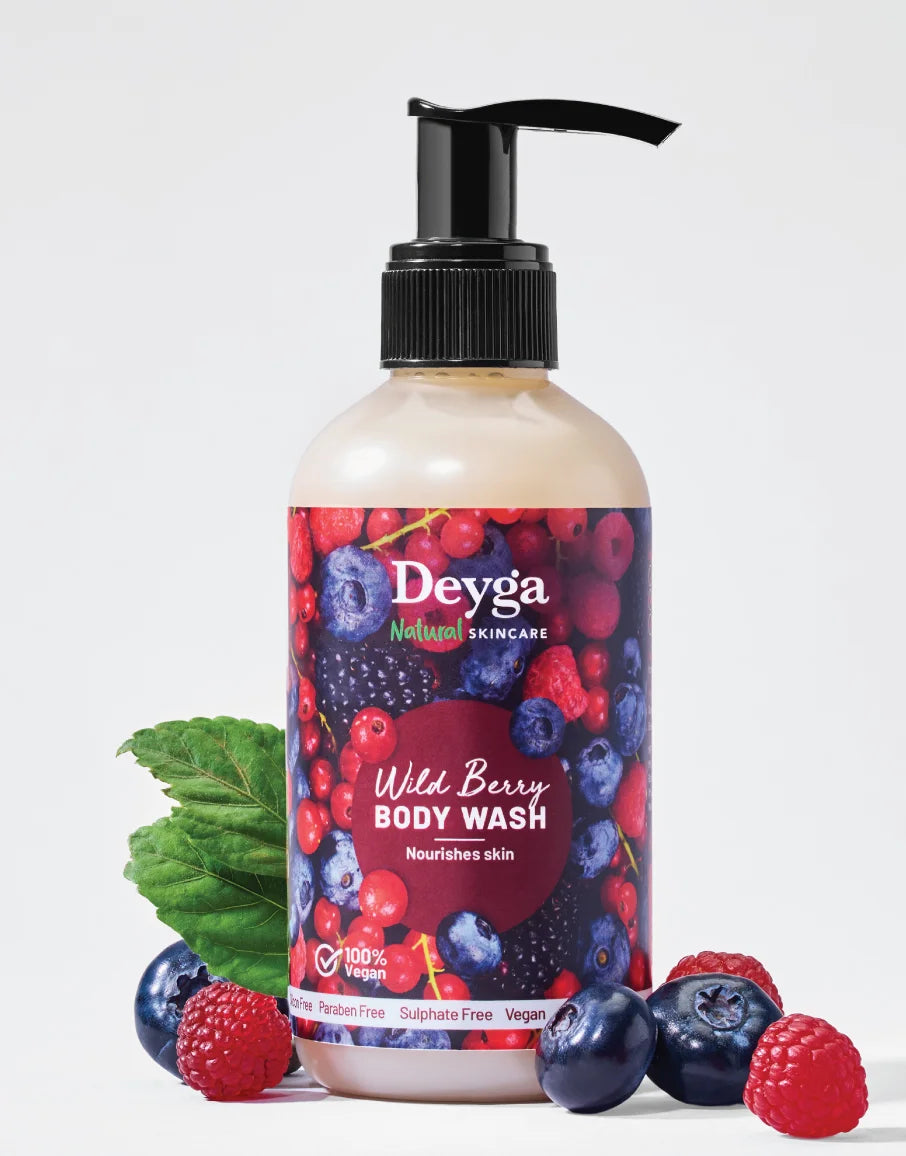 Deyga Wild Berry Body Wash - 220ml ingredients