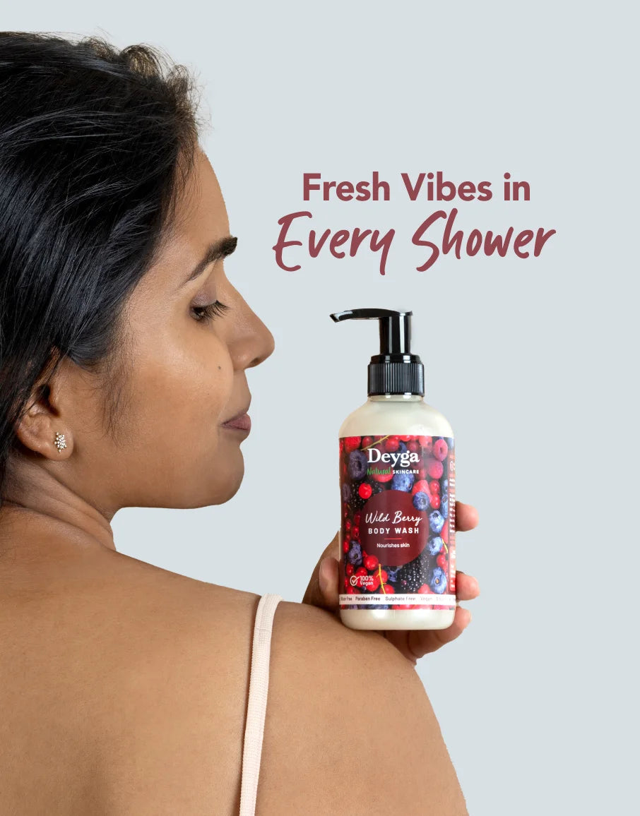 Deyga Wild Berry Body Wash - 220ml fresh vibes