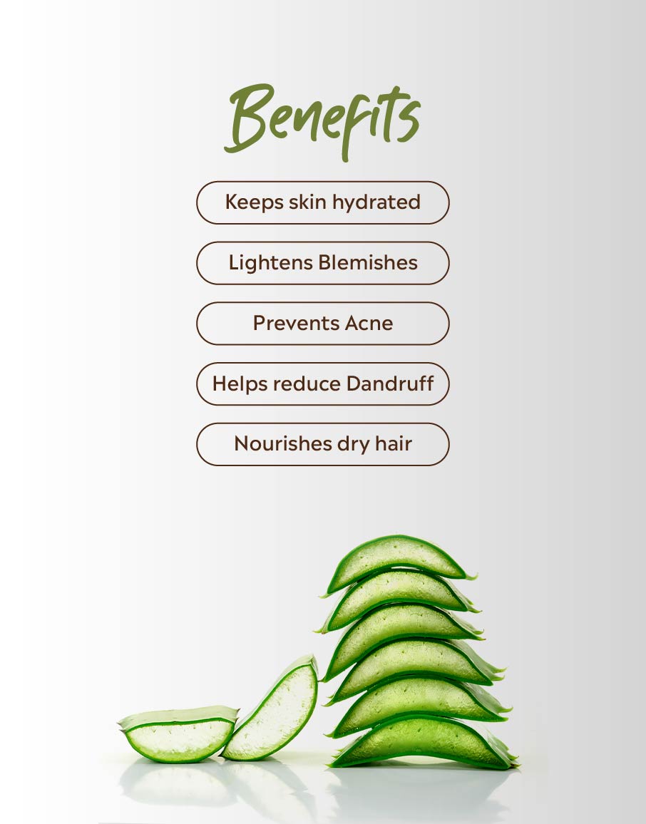 aloe vera gel for skincare-Aloe vera gel for acne-Aloe vera gel to reduce dandruff-Aloevera gel for dry hair