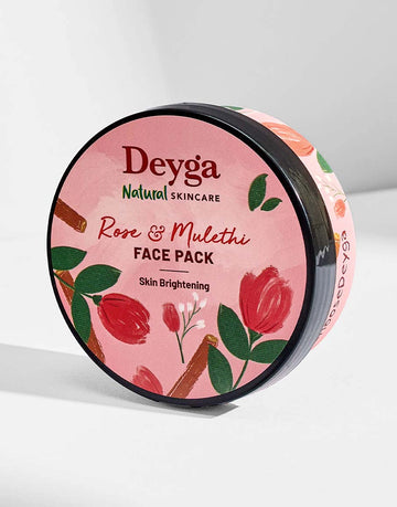 Rose & Mulethi Skin Brightening Pack