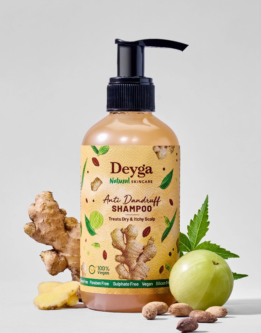 Deyga Intensive Scalp Repair Anti Dandruff Shampoo 220ml ingredients 
