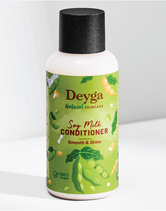 Soy milk conditioner for smooth hair-Conditioner for shinny hair mini