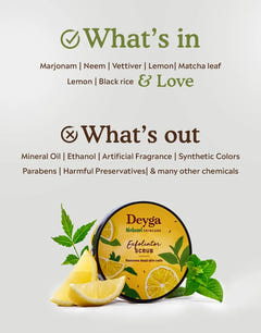 Exfoliator with natural ingredients-Exfoliator scrub to whiten skin