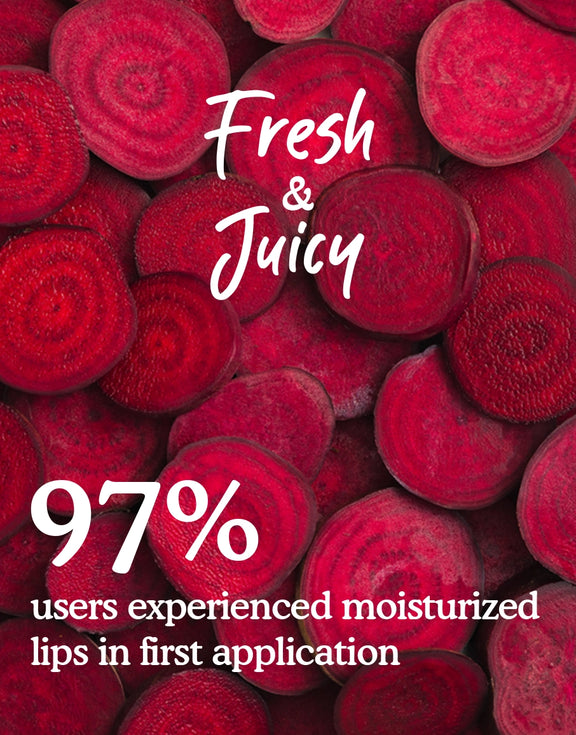 fresh and juicy of  Deyga Beetroot Lip Balm - Classic
