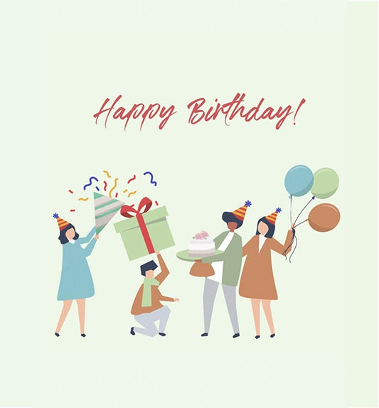 Happy Birthday - Gift Card