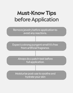 best hair removal powder​ - tips before application