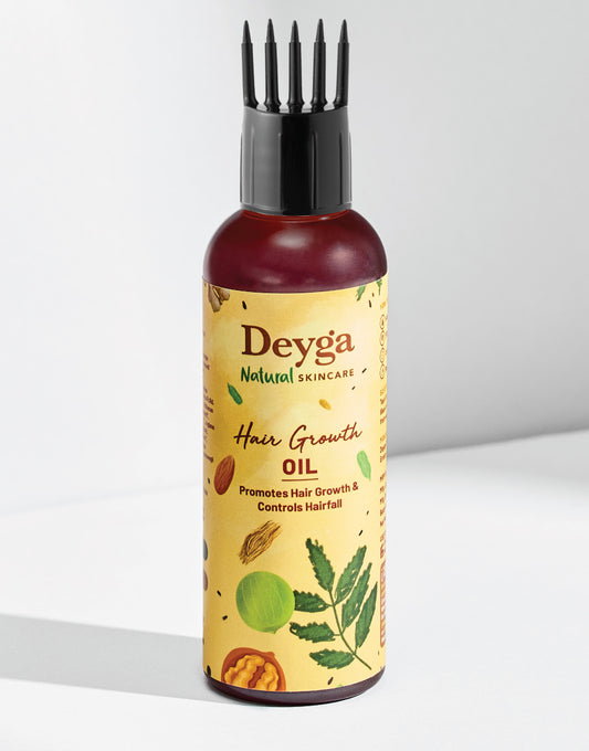 Organic hair growth oil