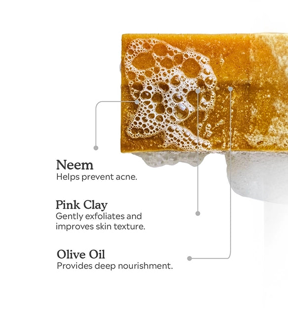 Neem and Turmeric Bath Bar 130g