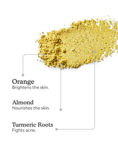 Ingredients of Orange & Almond Face Pack Mini 15g