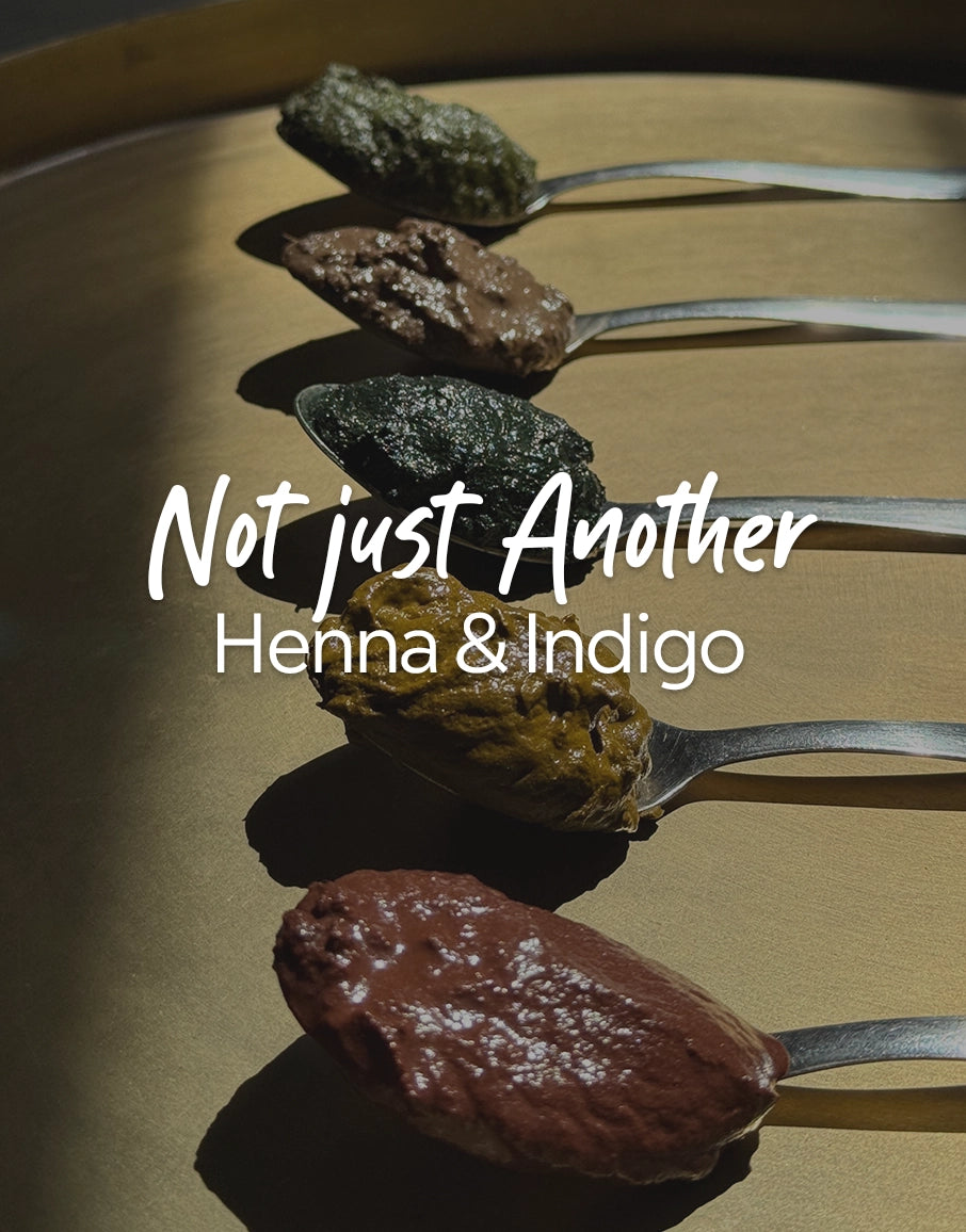 Hair color with herbal ingredients 