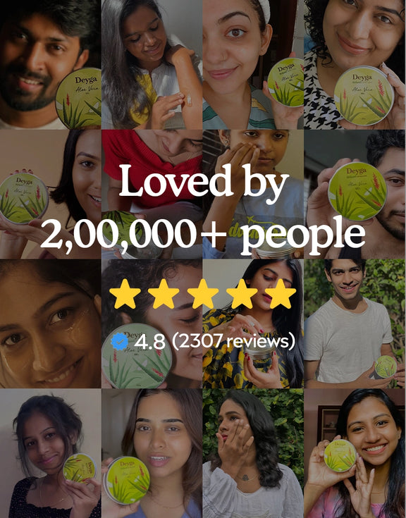 Deyga natural aloe vera gel - loved by many peoples - aloe vera gel for face​ - aloe vera gel for hair​