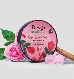 Rose & Mulethi Skin Brightening Pack