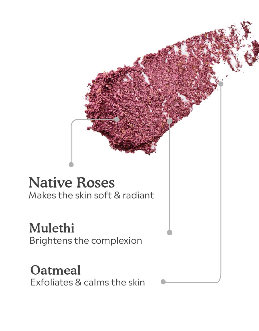 Rose & Mulethi Skin Brightening Pack Mini 15g