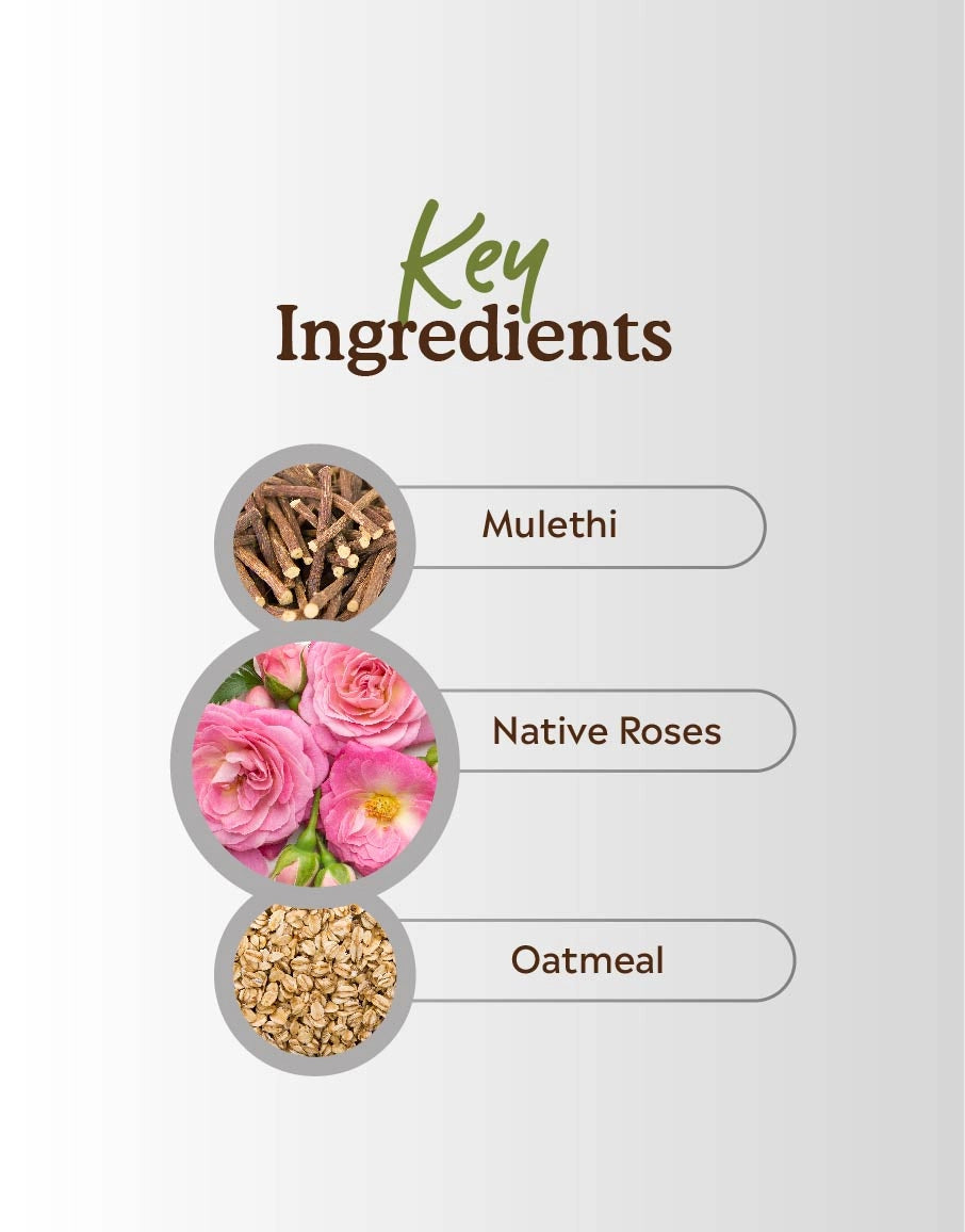 Face pack with oatmeal - mulethi powder face pack - rose and mulethi face pack     