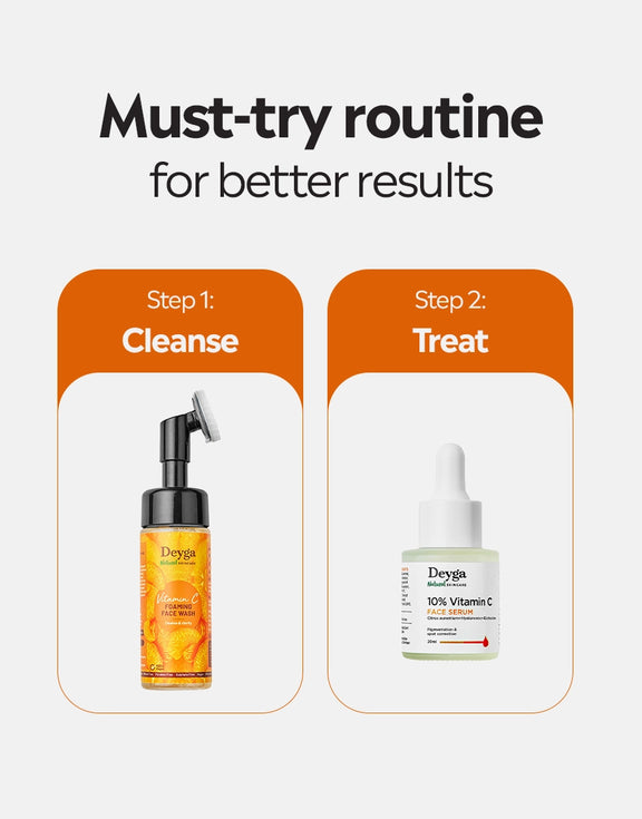 Must try routine of Vitamin C Daily Glow Combo for better results