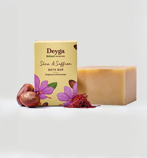 Shea Saffron Bath Bar 130g