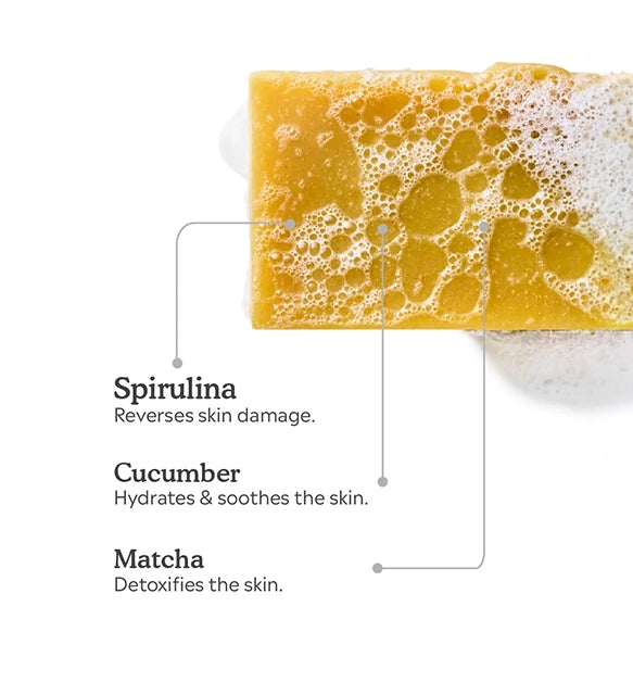 Spinach & Cucumber Soap 130g