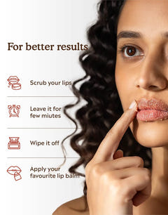 Lip scrub without chemicals-Lip scrub for sensitive skin
