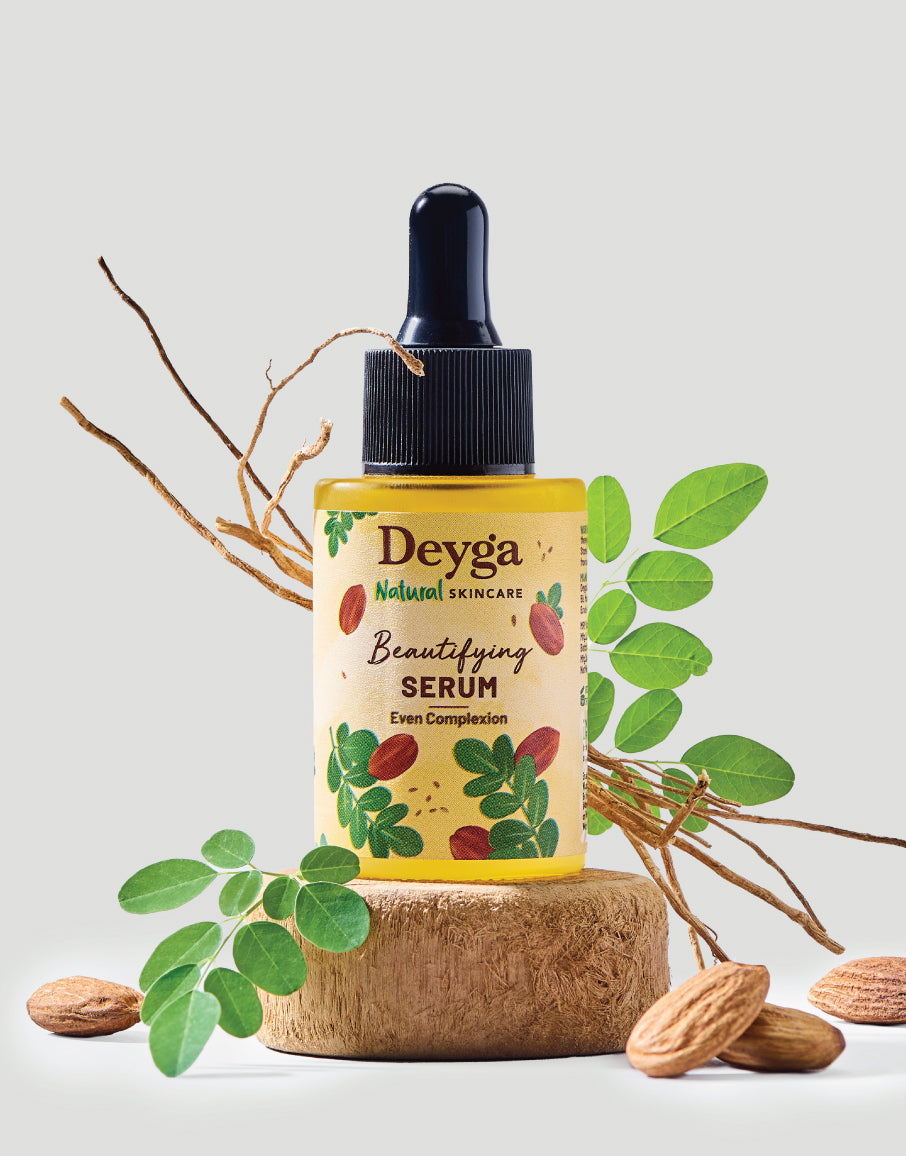 deyga Beautifying Serum with ingredients