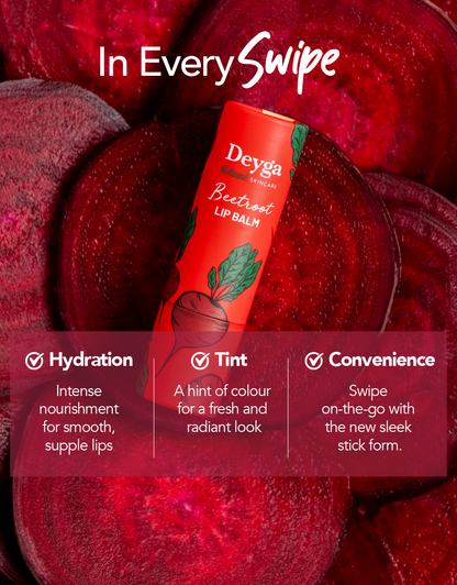 deyga Beetroot Lip Balm Hydration