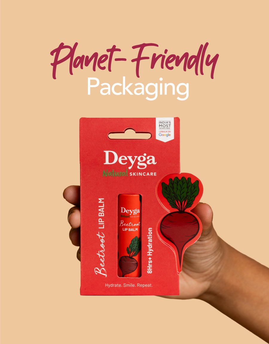 deyga Beetroot Lip Balm packaging