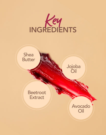 deyga Beetroot Lip Balm Classic key ingredients