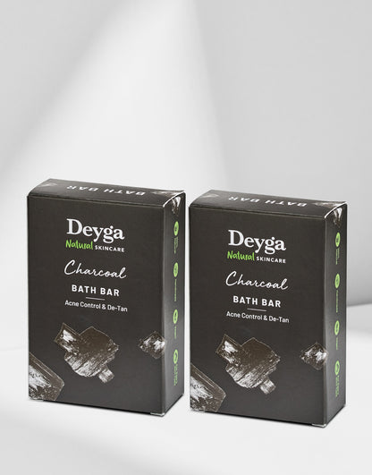 deyga Charcoal Bath Bar pack of 2