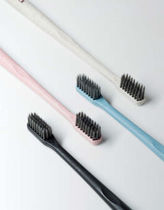 Deyga Wheat Straw Toothbrush in 4 different colours