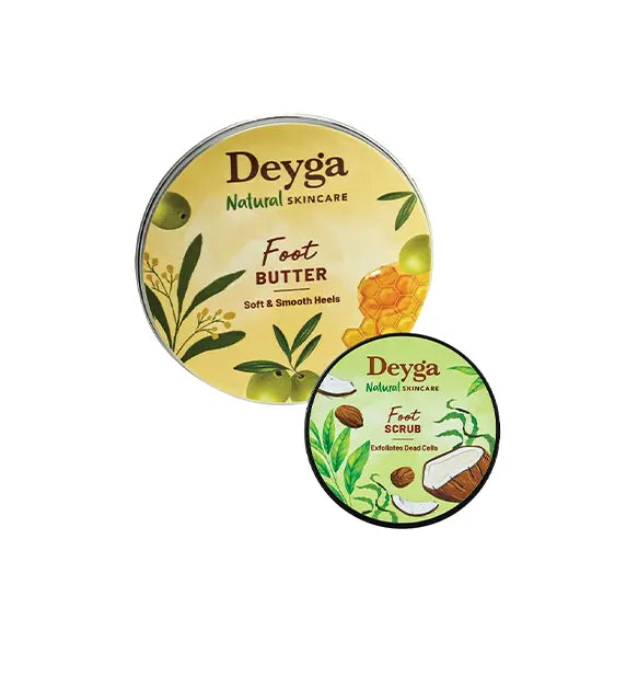 Foot Butter + Foot Scrub