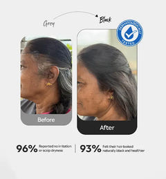 Deyga 100% Plant Based Hair Color - Black