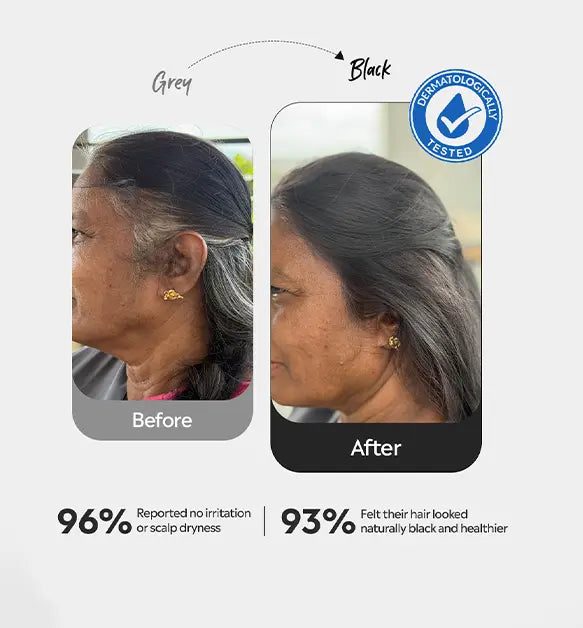 Deyga 100% Plant Based Hair Color - Black