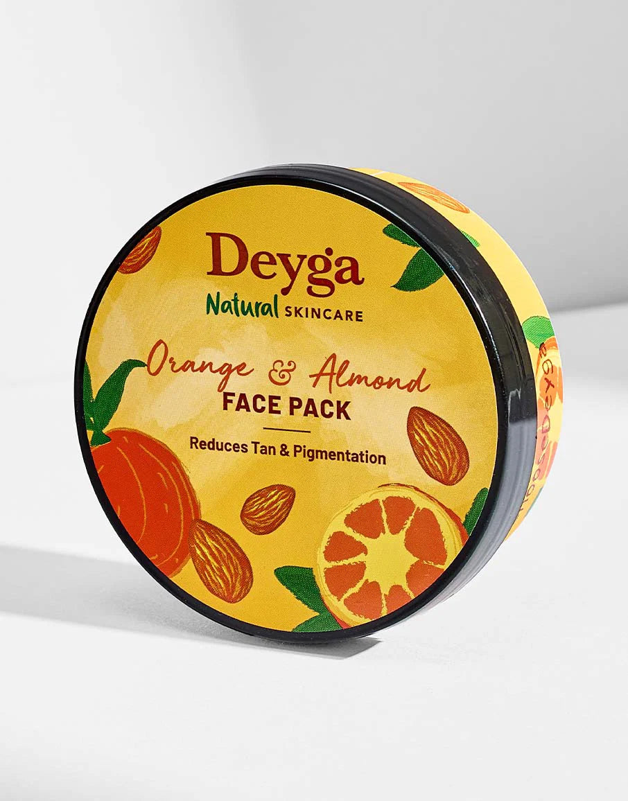 Orange & Almond Face Pack